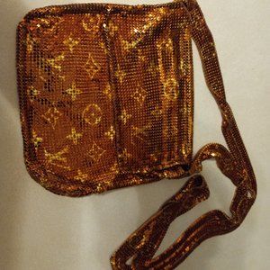 Louis Vuitton Monogram Mesh Metal Francis Cross Body Bag